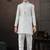 boys ethnic jacquard kurta pajama set thread work for festive