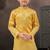 boys ethnic jacquard kurta pajama set thread work for festive