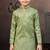 boys ethnic jacquard kurta pajama set thread work for festive