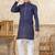 boys ethnic jacquard kurta pajama set thread work for festive