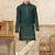 boys ethnic jacquard kurta pajama set thread work for festive