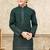 boys ethnic jacquard kurta pajama set thread work for festive