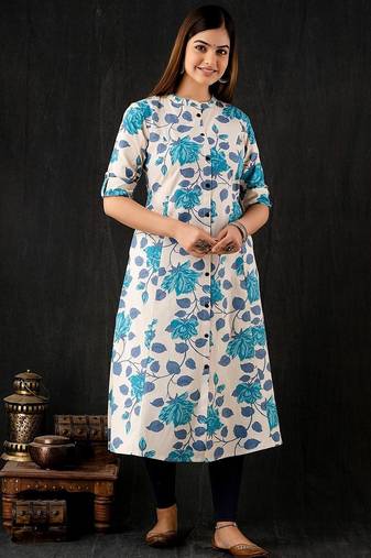 Cotton anarkali only kurti