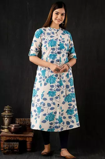 Cotton anarkali only kurti