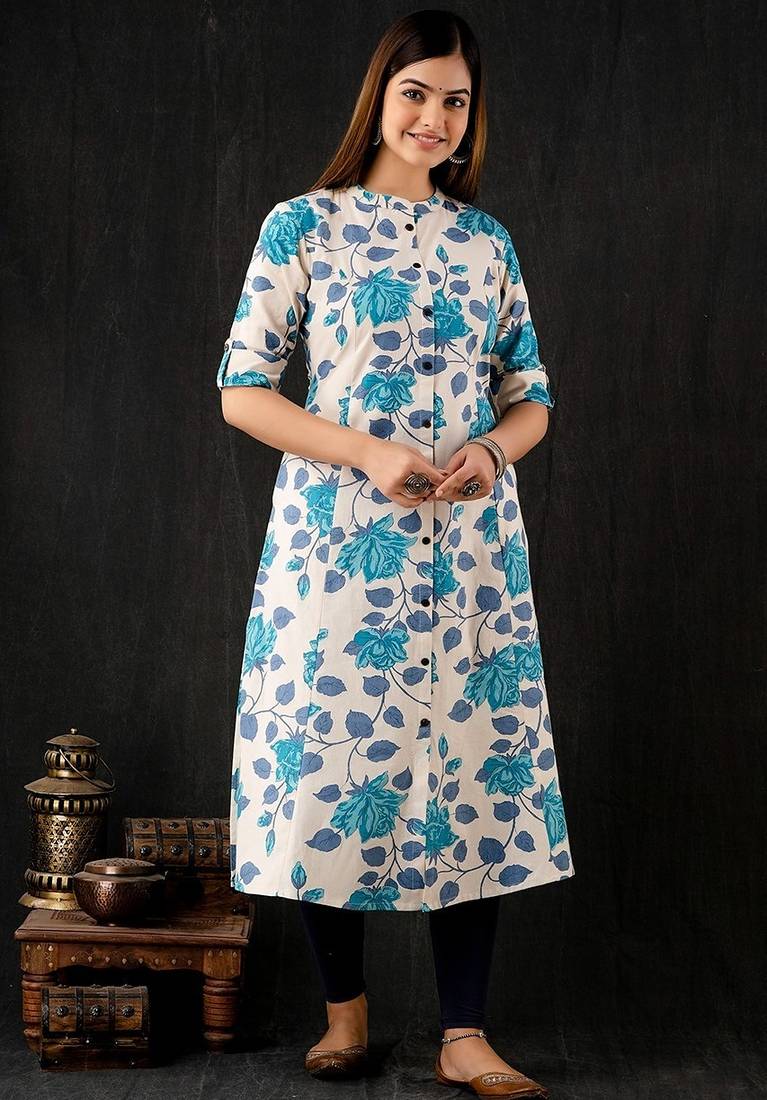 Cotton anarkali only kurti