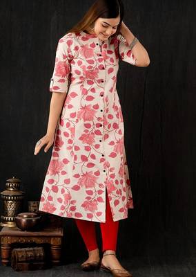 Cotton anarkali only kurti 2
