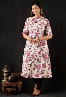 Cotton anarkali only kurti 1