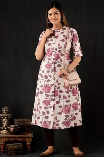 Cotton anarkali only kurti