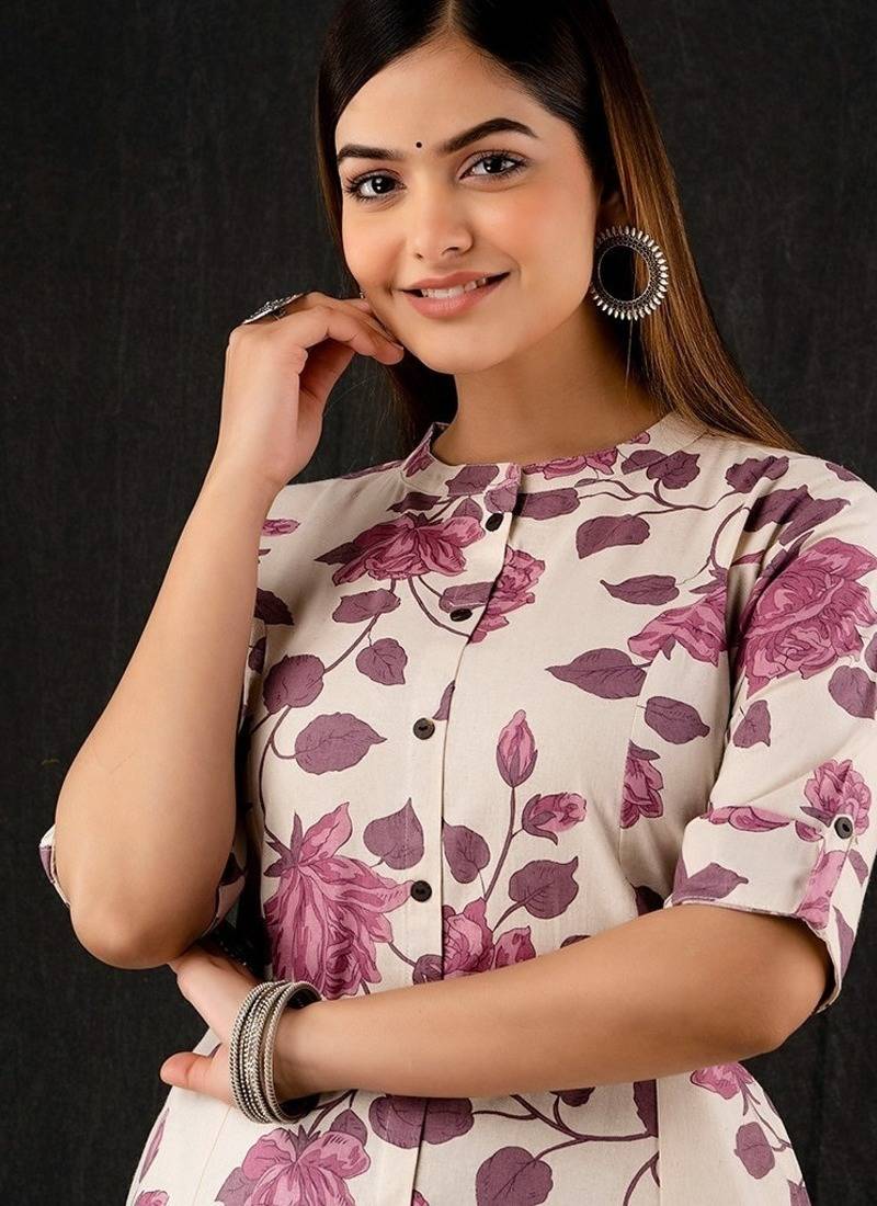 Cotton anarkali only kurti