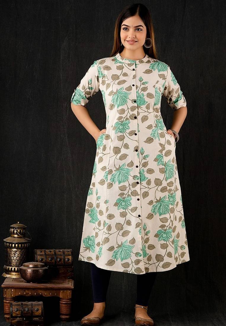 Cotton anarkali only kurti