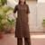 Cotton cambric kurti-pant cord set