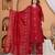 Cotton a-line kurti-pant-dupatta set