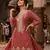 Tora silk embroidered palazzo suit with matching dupatta