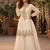 Tora silk embroidered palazzo suit with matching dupatta