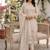 Cotton cambric a-line kurti-pant-dupatta set