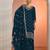 Morpich color embroideried faux georgette semi stitched salwar suit
