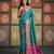 Traditional designer patola silk blend sarees for festive & wedding wear