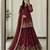 Maroon Heavy Embroidery Sequins Work Lehenga  Set
