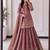 Purple Heavy Embroidery Sequins Work Kurta Set