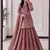 Purple Heavy Embroidery Sequins Work Kurta Set