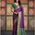 Traditional designer patola silk blend sarees for festive & wedding wear