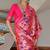 Rani pink banarasi silk paithani woven saree with blouse