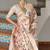 Cream banarasi silk paithani woven saree with blouse