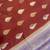 Banarasi cotton silk saree in maroon  with panboota  zari work