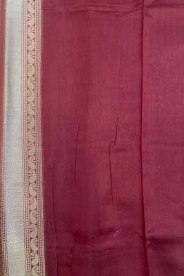 Banarasi cotton silk saree in mustard with panboota  work 5