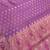 Banarasi cotton silk saree in pink with   zari booti   work
