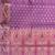 Banarasi cotton silk saree in pink with   zari booti   work