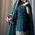 Womens  embroidery sequins work  palazzo  set