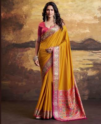 Patola silk blend saree  1