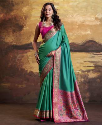 Patola silk blend saree  1