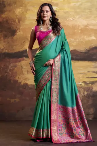 Patola silk blend saree collection 