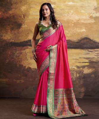 Patola silk blend saree  1