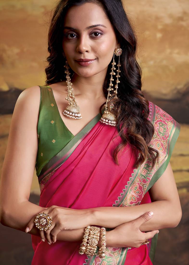 Patola silk blend saree collection 