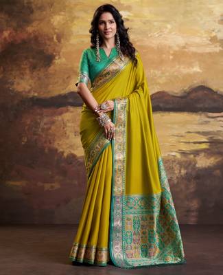 Patola silk blend saree  1