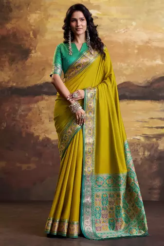 Patola silk blend saree collection 