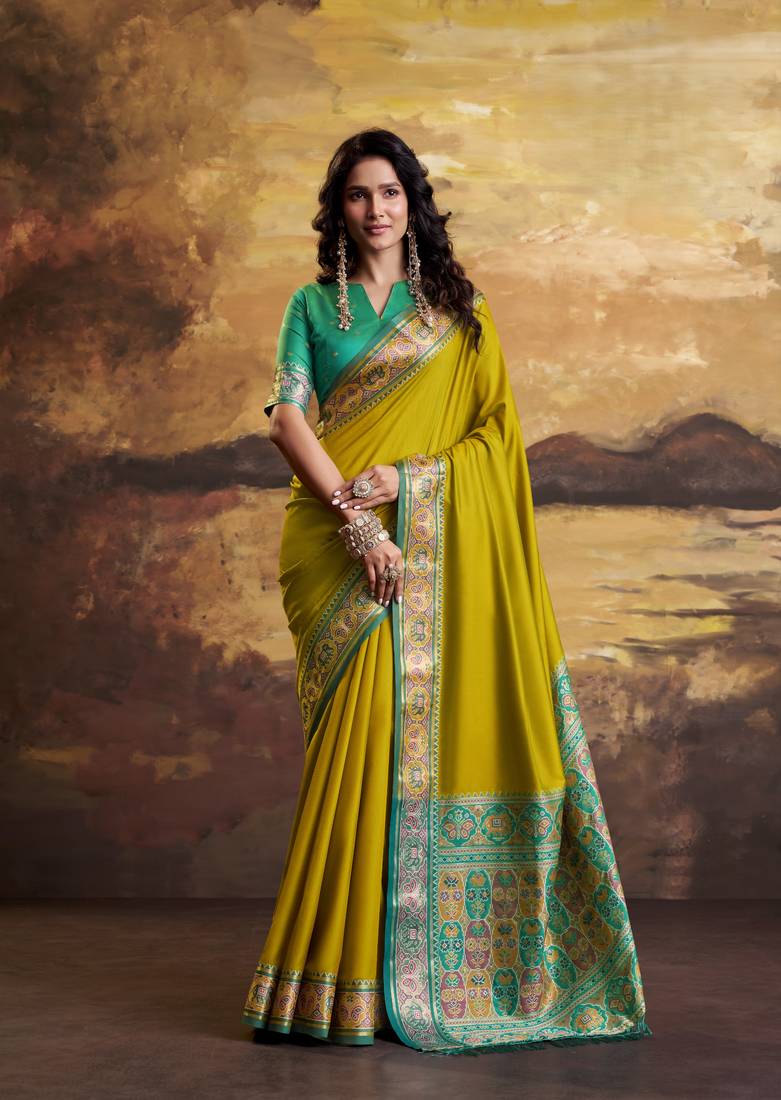 Patola silk blend saree collection 