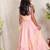 Baby pink embroidered silk lehenga set