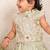 Pastel green embroidered banarasi silk lehenga set