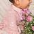Dusty pink embroidered chanderi kurta set