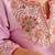 Lavender embroidered silk sharara set