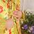 Lime green printed chanderi kurta jacket set