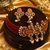 Meenakari kundan beaded choker set