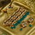 Kundan wedding beaded choker necklace