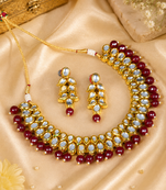 Ethinic Elegance Kundan Choker Necklace