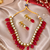 Single layer kundan necklace set