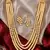 Regal multi strand kundan necklace set